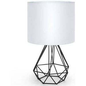 Aigostar Tafellamp slaapkamer|woonkamer-Metalen Basis-E14-Zonder Lamp
