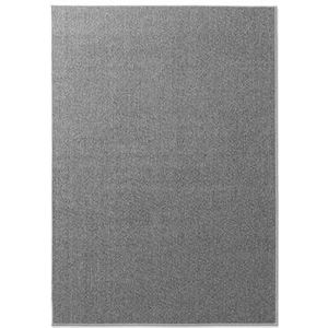 Laagpolig vloerkleed - Fleur grijs 240x340 cm