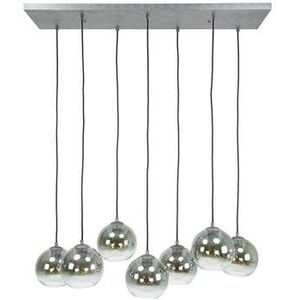 MOOS Menno Hanglamp 7-lichts - Oud Zilver