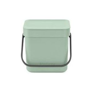 Brabantia Sort & Go Afvalemmer 3 L - Mintgroen