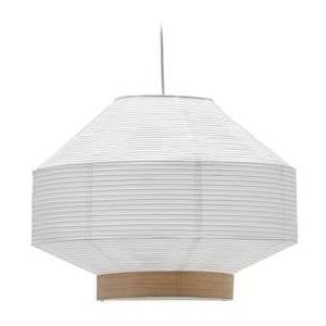 Kave Home - Lampenkap Hila voor plafondlamp van wit papier en