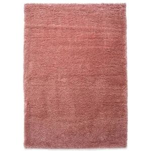 Hoogpolig vloerkleed - Cozy Shaggy - roze 240x340 cm
