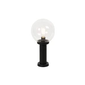QAZQA Sfera - Moderne Staande Buitenlamp - Staande Lamp Voor Buiten - 1 Lichts - H 50 cm - Zwart