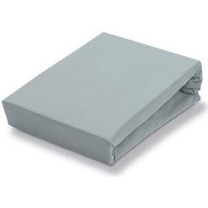 Jersey Supreme Hoeslaken Pearl Blue | 140-160 x  200-220 cm | Blauw