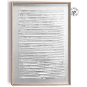 Reinders - Reading White - Craft Art Schilderij 40x30cm Hout