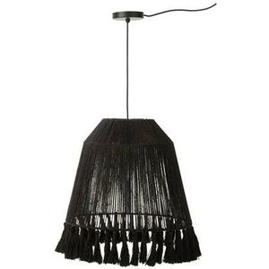 J-Line hanglamp Celia - jute - zwart - large