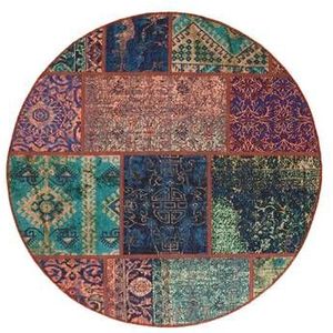 Heritaged Rond patchwork vloerkleed - Fade No.1 multi - 305 cm rond