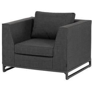 Exotan Fauteuil Buiten Rhodos - Aluminium - Zwart - 70x90x100