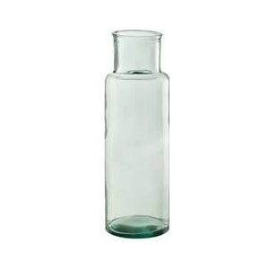 J-Line vaas Cilinder - gerecycleerd - glas - small