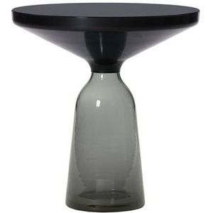 ClassiCon Bell Side Black bijzettafel Ø50 Quartz grijs