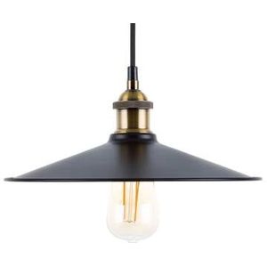 Beliani - SWIFT - Hanglamp - Zwart|Messing - Metaal