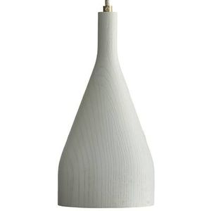 Hollands Licht Timber hanglamp medium Ø10 wit essen