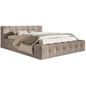 Selsey Design Tilly bedframe chenille met opbergvak 140 x 200 cm