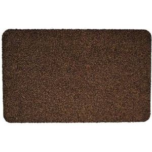 Veer Carpets - Wasbare Deurmat Aqua Stop 50 × 80 cm - Brown