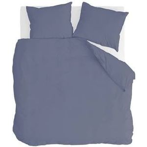 Walra Dekbedovertrek Vintage Cotton - 240x220 - 100% Katoen - Blauw