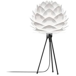 Umage Silvia Mini tafellamp white - met tripod zwart - Ø 32 cm