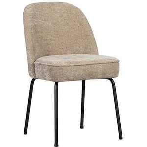 BePureHome Vogue Eetkamerstoel Chenille - Zand