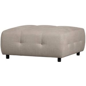 WOOOD Hocker Louis - Polyester - Powder - 43x90x90