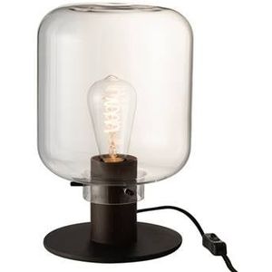 Duverger® Standing jar - Tafellamp - glas - transparant - zwart