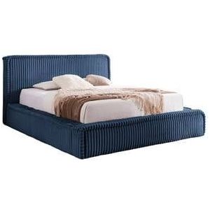 by fonQ Ruffle Bedframe - 200 x 200 cm - Blauw