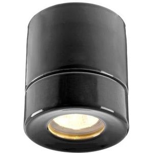 Ifö Electric Light On Downlight plafondlamp porselein IP44 zwart
