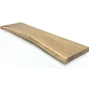Woodbrothers Eiken plank massief boomstam 100x30cm