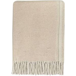 Malagoon - Double Face - Woondeken - Beige - 100% Wol