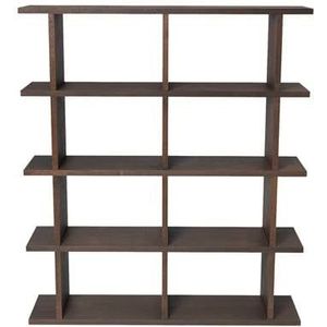 ferm LIVING Kona Stellingkast 2 x 4 - Dark Stained