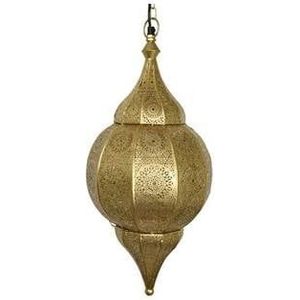 Merel in Wonderland gouden filigrain hanglamp