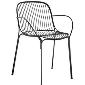 Kartell Hiray Tuinstoel met Armleuning - Zwart