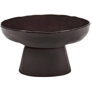 Serax Marie Michielssen La Mère schaal op voet H18cm D31cm ebony