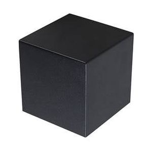 QAZQA Moderne wandlamp zwart - Cube
