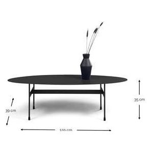 Spinder Design MIRA OVAL Salontafel - Ultramarine