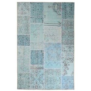 Patchwork vloerkleed - Fade Heritage turquoise 140x200 cm