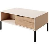 Meubella - Salontafel Ramirez - Beige - Eiken - 97 cm