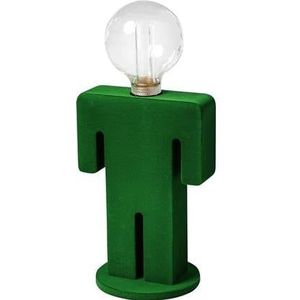 ETH - Tafellamp - Nachtlamp Family Adam - velours - groen
