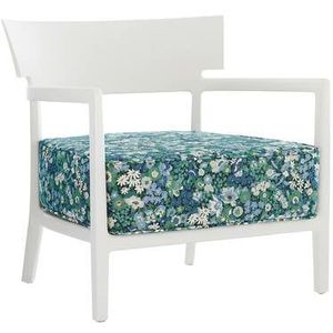 Kartell Cara Mat Liberty Tuinstoel - Floral Blauw