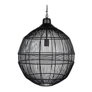 WOOOD Exclusive Enes Hanglamp - Metaal - Zwart - 33x14x14