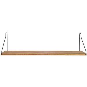 Frama Shelf wandplank 80x27 naturel|zwart