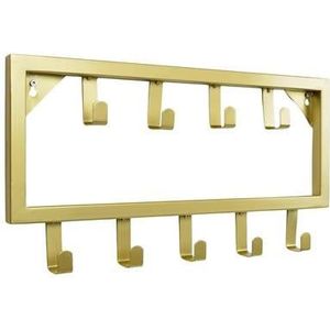 LOFT42 Bono Small Kapstok - Goud - Metaal - 9 haken - 50x26x4