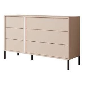 Meubella - Commode Desert - Beige - 138 cm