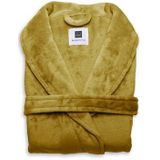 Zo Home Flanel Fleece Badjas Cara - honey gold - XL