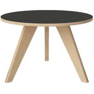 Bolia New Mood Salontafel - Witgepigmenteerd Geolied Eiken - Ø 60 cm - Grijs