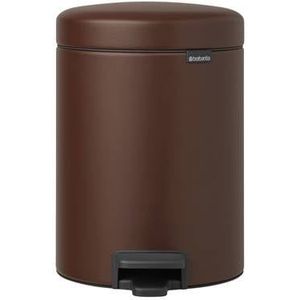 Brabantia NewIcon Pedaalemmer 5 L - Mineral Cosy Brown