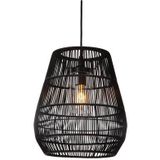 Lucide NERIDA Hanglamp 1xE27 - Zwart