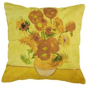 Beddinghouse x Van Gogh Museum Sunflower Sierkussen - Geel