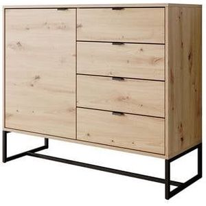 Meubella - Dressoir Amore - Eiken - 103 cm