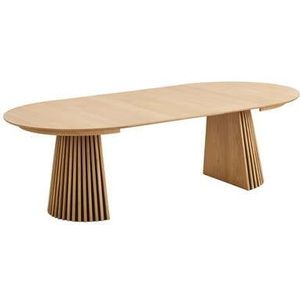 House Nordic Osaka Eiken Eettafel Uitschuifbaar Ø120 - 240 cm