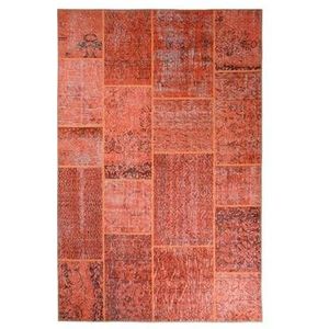 Patchwork vloerkleed - Fade Heritage terracotta 230x330 cm