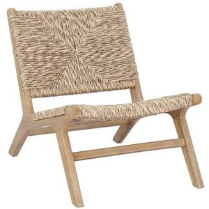 by fonQ Rope Lounge Chair - Acaciahout